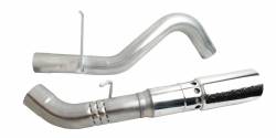 Gibson Performance Exhaust - Filter-Back Single Exhaust,  Stainless, #616610 - Image 1