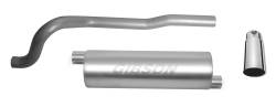 Gibson Performance Exhaust - 87-00 Jeep Cherokee 4.0L, 86-00 Jeep 2.5L, Single Exhaust,  Stainless, #617200 - Image 1