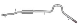 Gibson Performance Exhaust - Single Exhaust,  Stainless, #619897 - Image 1
