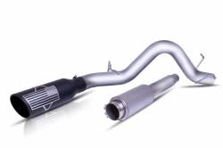 Gibson Performance Exhaust - 03-22 Nissan Titan 5.6L, Patriot Series Single Exhaust, Stainless, #70-0005 - Image 1