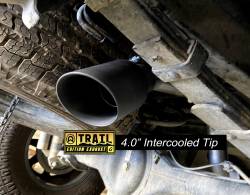 Gibson Performance Exhaust - 16-23 Tacoma 3.5L ,Black Elite Trail Exhaust,  Stainless - Image 3