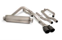 Gibson Performance Exhaust - 2022 Toyota Tundra 3.5L-T V6, Black Elite Dual Sport Exhaust,  Stainless, #67104B - Image 3