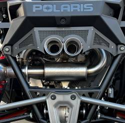 Gibson Performance Exhaust - 21-23 Polaris RZR Pro R, 304 Stainless Steel Dual Tip Exhaust - Image 1