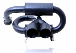 Gibson Performance Exhaust - 2024 Can-am Maverick R , Black Ceramic Stainless Steel Dual Tip Exhaust - Image 5