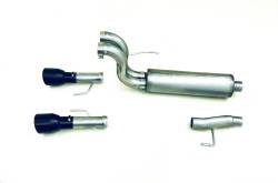 Gibson Performance Exhaust - 2024 Ford F150 5.0L ,Black Elite Split Rear Exhaust, Stainless - Image 4