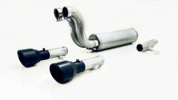Gibson Performance Exhaust - 2024 Ford F150 5.0L ,Black Elite Split Rear Exhaust, Stainless - Image 5