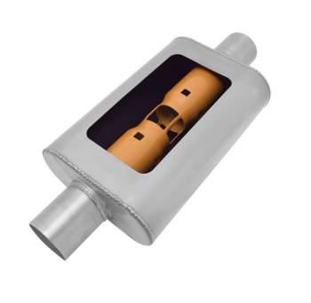 Gibson Performance Mufflers - MWA Superflow Muffler- Aggressive Sound