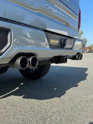 Gibson Performance Exhaust - 19-24 Chevy, GM 6.2L 1500 Silverado & Sierra Replacemant Black Ceramic Quad Exhaust Tips - Image 5