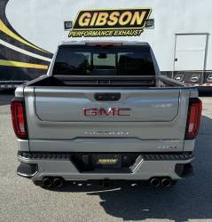 Gibson Performance Exhaust - 19-24 Chevy, GM 6.2L 1500 Silverado & Sierra Replacemant Black Ceramic Quad Exhaust Tips - Image 4