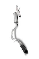 Gibson Performance Exhaust - 21-23 Suburban, Yukon XL 1500 5.3L, Black Elite Single Exhaust, Cat-Back Performance Exhaust #615639B - Image 2