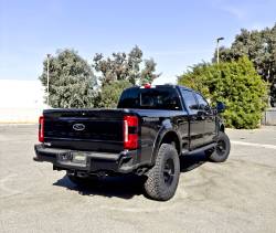 Gibson Performance Exhaust - 20-24 Ford F250/F350 7.3L ,Black Elite Dual Sport, Cat-Back Performance Exhaust #69136B - Image 7