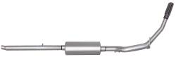 Gibson Performance Exhaust - 05-11 Dakota Pickup 3.7L-4.7L, Single Aluminized Cat-Back Performance Exhaust #316599 - Image 1