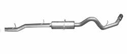 Gibson Performance Exhaust - 04-07 Ford Pickup 2500/3500HD 6.0L, Single Aluminized Cat-Back Performance Exhaust #319610 - Image 1