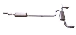 Gibson Performance Exhaust - Dual Split, Aluminized Cat-Back Performance Exhaust #319630 - Image 1