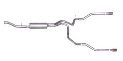 Gibson Performance Exhaust - 00-06 Suburban 4.8L-5.3L, Dual Split, Aluminized Cat-Back Performance Exhaust #5561 - Image 1
