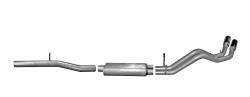 Gibson Performance Exhaust - 14-18 Silverado/ Sierra 1500 5.3L Pickup, Dual Sport, Aluminized Cat-Back Performance Exhaust #5656 - Image 1