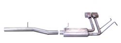 Gibson Performance Exhaust - 14-18 Silverado/ Sierra 1500 5.3L Pickup, Super Truck, Aluminized Cat-Back Performance Exhaust #5659 - Image 1