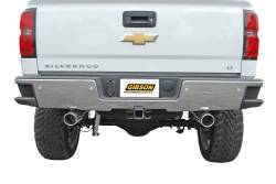 Gibson Performance Exhaust - Dual Split, Aluminized Cat-Back Performance Exhaust #5661 - Image 2