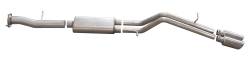 Gibson Performance Exhaust - Hummer H2 Dual Sport, Stainless Cat-Back Performance Exhaust #612002 - Image 1