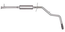 Gibson Performance Exhaust - 2001 Nissan Frontier 3.3L, Single Stainless Cat-Back Performance Exhaust #612204 - Image 1