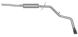 Gibson Performance Exhaust - 02-04 Nissan Frontier 3.3L,Single Stainless Cat-Back Performance Exhaust #612206 - Image 1