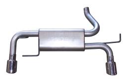 Gibson Performance Exhaust - 06-07 Nissan Murano 3.5L,Dual Split, Stainless Cat-Back Performance Exhaust #612219 - Image 1