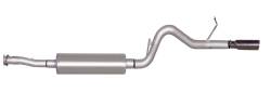 Gibson Performance Exhaust - 07-10 Hummer H3 3.5L-3.7L,  Single Stainless Cat-Back Performance Exhaust #612800 - Image 1
