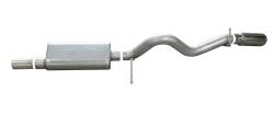 Gibson Performance Exhaust - 09 Hummer H3 5.3L, Single Stainless Cat-Back Performance Exhaust #612801 - Image 1