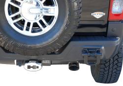 Gibson Performance Exhaust - 09 Hummer H3 5.3L, Single Stainless Cat-Back Performance Exhaust #612801 - Image 2