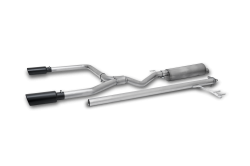Gibson Performance Exhaust - 17-20 Honda Ridgeline 3.5L, Black Elite Dual Split, Cat-Back Performance Exhaust #614002B - Image 2