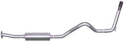 Gibson Performance Exhaust - 00-03 S10/Sonoma 4.3L, Single Stainless Cat-Back Performance Exhaust #614431 - Image 1