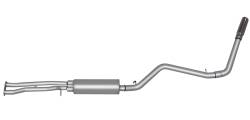 Gibson Performance Exhaust - 96-98 C/K 1500 Pickup 5.7L, Single Stainless Cat-Back Performance Exhaust #615506 - Image 1