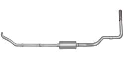 Gibson Performance Exhaust - 92-94 Chevrolet/GMC Pickup  6.5L Diesel, Single Stainless Cat-Back Performance Exhaust #615540 - Image 1