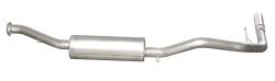 Gibson Performance Exhaust - 02-06 Cadillac Escalade 5.3L, Single Stainless Cat-Back Performance Exhaust #615559 - Image 1