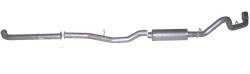 Gibson Performance Exhaust - 94-95 Suburban 1500 5.7lL, Single Stainless Cat-Back Performance Exhaust #615587 - Image 1