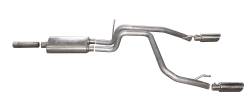 Gibson Performance Exhaust - Dual Split, Stainless Cat-Back Performance Exhaust #616005 - Image 1