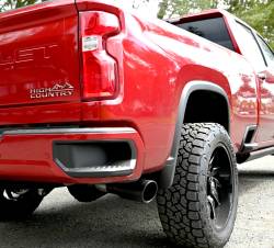 Gibson Performance Exhaust - 20-24 Silverado, Sierra 2500HD/3500HD 6.6L, Black Elite Single Cat-Back Performance Exhaust #616517B - Image 2