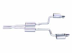 Gibson Performance Exhaust - 06-10 Dodge Charger RT/ Magnum Hemi 5.7L, Dual Stainless Cat-Back Performance Exhaust #617000 - Image 1
