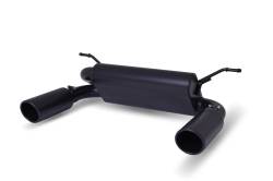 Gibson Performance Exhaust - 18-24 Jeep Wrangler 3.6L, Black Elite Dual Split, Cat-Back Performance Exhaust #617307-B - Image 3