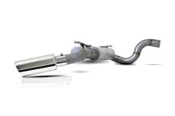 Gibson Performance Exhaust - 18-24 Jeep Wrangler 3.6L, Single Stainless Cat-Back Performance Exhaust #617308 - Image 4