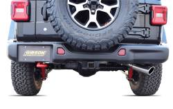 Gibson Performance Exhaust - 18-24 Jeep Wrangler 3.6L, Single Stainless Cat-Back Performance Exhaust #617308 - Image 1