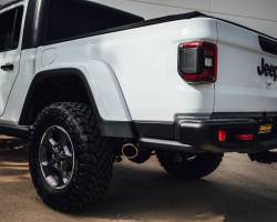 Gibson Performance Exhaust - 20-23 Jeep Gladiator 3.6L, Single Stainless Cat-Back Performance Exhaust #617409 - Image 3