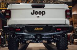 Gibson Performance Exhaust - 20-23 Jeep Gladiator 3.6L, Dual Split, Stainless Cat-Back Performance Exhaust #617410 - Image 3