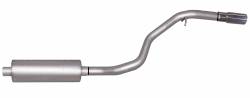 Gibson Performance Exhaust - 93-98 Jeep Grand Cherokee 4.0L-5.9L, Single Stainless Cat-Back Performance Exhaust #617500 - Image 1