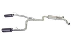 Gibson Performance Exhaust - 2017 Toyota Land Cruiser 5.7L, Black Elite Dual Split, Cat-Back Performance Exhaust #618818B - Image 1