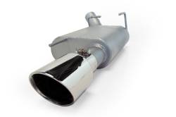 Gibson Performance Exhaust - 05-10 Ford Mustang 4.0L, Single Stainless Axle-Back Performance Exhaust #619000 - Image 1