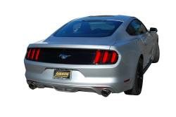 Gibson Performance Exhaust - 15-23 Ford Mustang 2.3L, Dual Stainless Cat-Back Performance Exhaust #619014 - Image 2