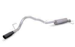 Gibson Performance Exhaust - 18-24 Expedition XLT 3.5L, Black Elite Single Cat-Back Performance Exhaust #619905B - Image 1