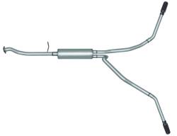 Gibson Performance Exhaust - Dual Extreme, Stainless Cat-Back Performance Exhaust #65008 - Image 1