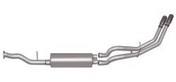 Gibson Performance Exhaust - 96-99 Yukon, Tahoe 5.7L 4Dr, Single Inlet Muffler, Dual Sport, Stainless Cat-Back Performance Exhaust #65400 - Image 1